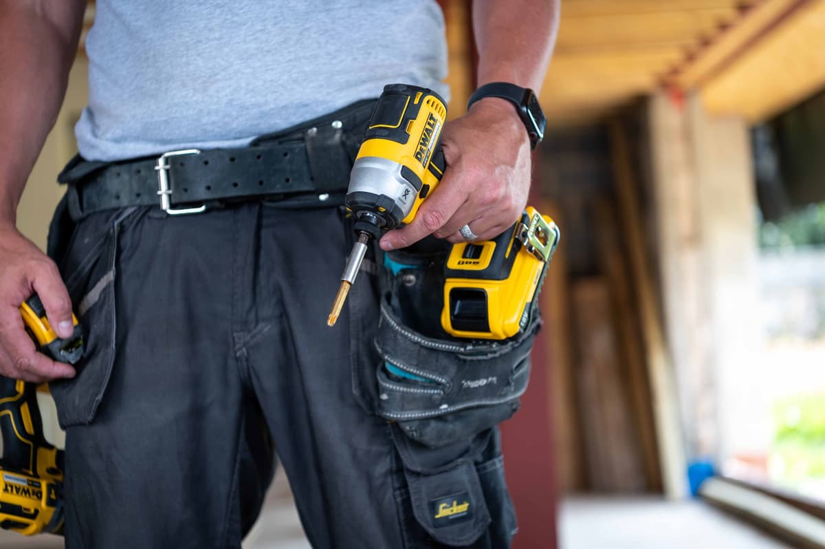 Specialist with tools